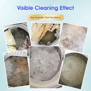 ODOROKU Washing Machine Cleaning Capsule 30g x 4 Washing Machine Cleaner Antibacterial Rate 99% Active Oxygen Decontamination, Reduce Musty Smell Clean Laundry - ODOROKU