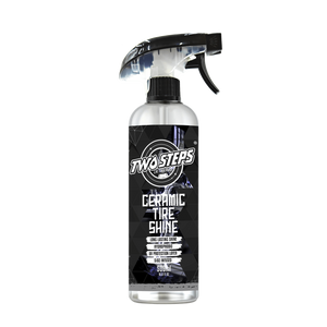 ODOROKU x Two Steps Detailing Ceramic Tire Shine 500ml / 5 Litre Eco Refill Water Based Deep Wet Look Long Lasting Shine Hydrophobic UV Protection Tyre Shine Spray Tire Brightener Dressing - ODOROKU