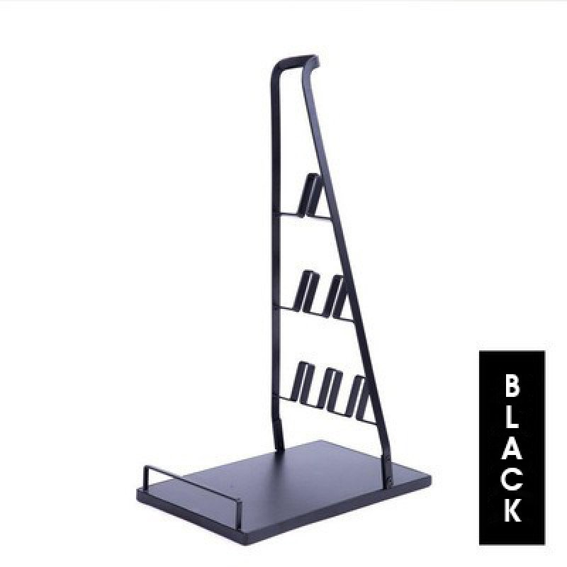 ODOROKU Universal Vacuum Stand with 6 Holder for Dyson Dreame Dibea Roborock Vacuum Cleaner Rack Vacuum Accessories Stable Metal Organizer Stand Holder - ODOROKU