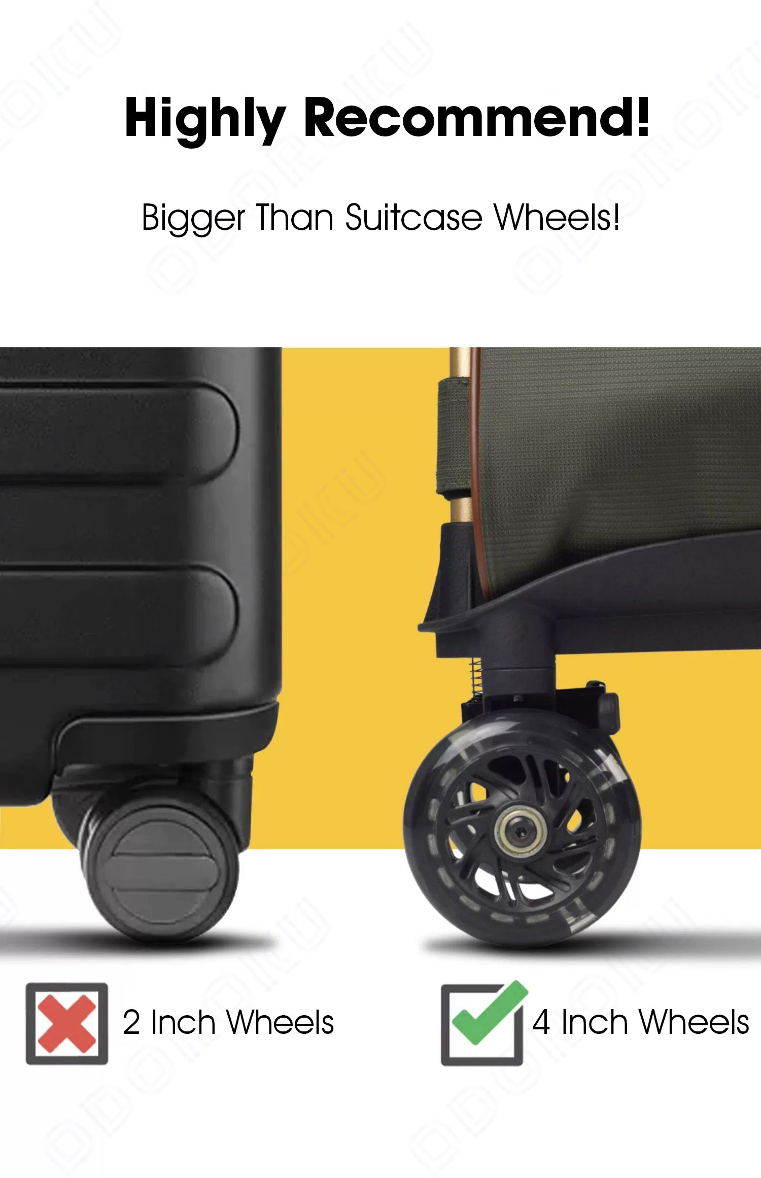 ODOROKU Premium PU Leather Mobility Aid with Brakes and Retractable Handle Aluminum Walkers-for-Seniors Grocery Cart on Wheels