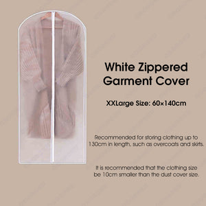 ODOROKU Hanging Transparent Clothes Dust Cover Garment Bag Clothes Organizer Garment Cover Bag Suit Overcoat Dustproof Plastic Cover For Cloth Storage Protector Garment - ODOROKU