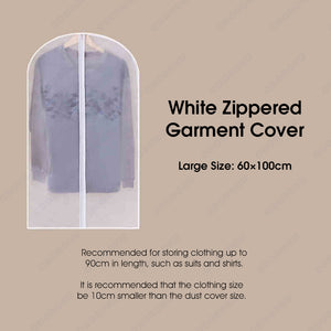 ODOROKU Hanging Transparent Clothes Dust Cover Garment Bag Clothes Organizer Garment Cover Bag Suit Overcoat Dustproof Plastic Cover For Cloth Storage Protector Garment - ODOROKU