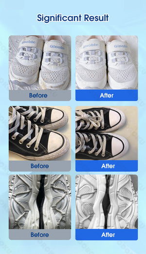 ODOROKU Japan Original White Shoes Cleaner 330ml Wash-Free Shoes Whitener Sneaker Cleaner Waterproof Shoe Spray - ODOROKU