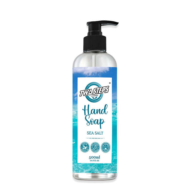 ODOROKU x Two Steps Cleaning Hand Soap 500ml / 5 Litre -  Sea Salt Made with Essential Oils Moisturizing for Hands Biodegradable Formula