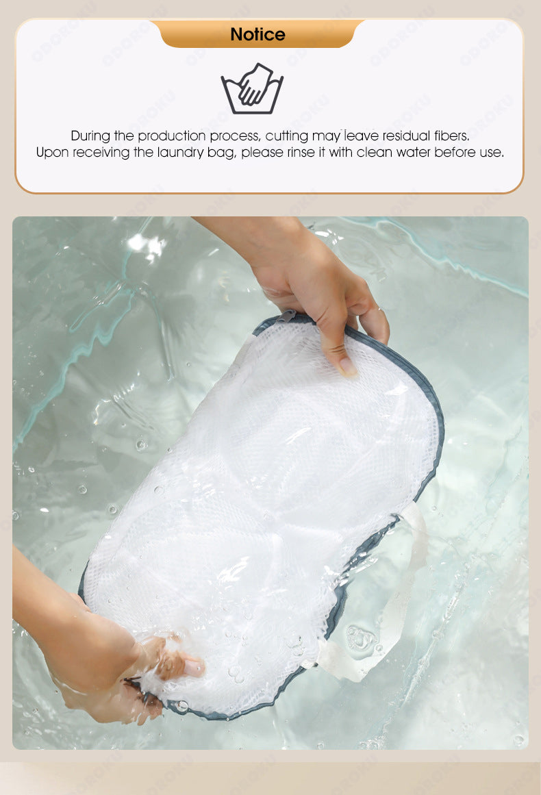 ODOROKU 3D Mesh Bra Wash Bag Laundry Cleaning Bag Washing Bag Laundry Bag Protection Underwear Socks Cloths Pouch Organizer