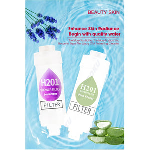 ODOROKU H201 Vitamin C Shower Filter Skin Care Water Purification Chlorine Removal Bath Household Filter Aromatherapy - ODOROKU