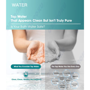 ODOROKU H201 Vitamin C Shower Filter Skin Care Water Purification Chlorine Removal Bath Household Filter Aromatherapy - ODOROKU