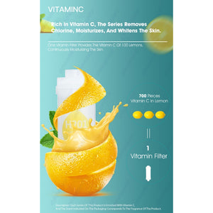 ODOROKU H201 Vitamin C Shower Filter Skin Care Water Purification Chlorine Removal Bath Household Filter Aromatherapy - ODOROKU