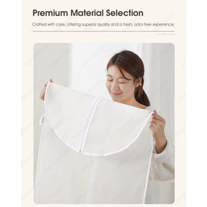 ODOROKU Hanging Transparent Clothes Dust Cover Garment Bag Clothes Organizer Garment Cover Bag Suit Overcoat Dustproof - ODOROKU