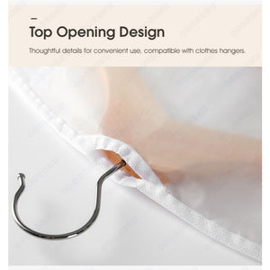 ODOROKU Hanging Transparent Clothes Dust Cover Garment Bag Clothes Organizer Garment Cover Bag Suit Overcoat Dustproof - ODOROKU