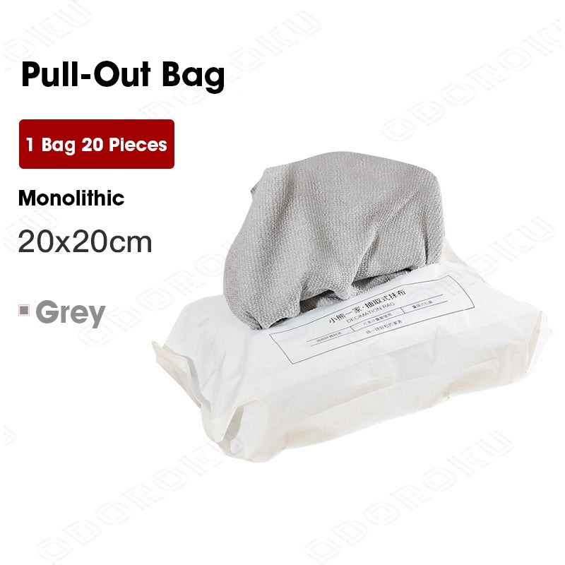 ODOROKU 10/20pcs Disposable Microfiber Cloth 20x20cm Cleaning Cloth Kitchen Dish Towel Microfiber Withdrawable Dishcloth