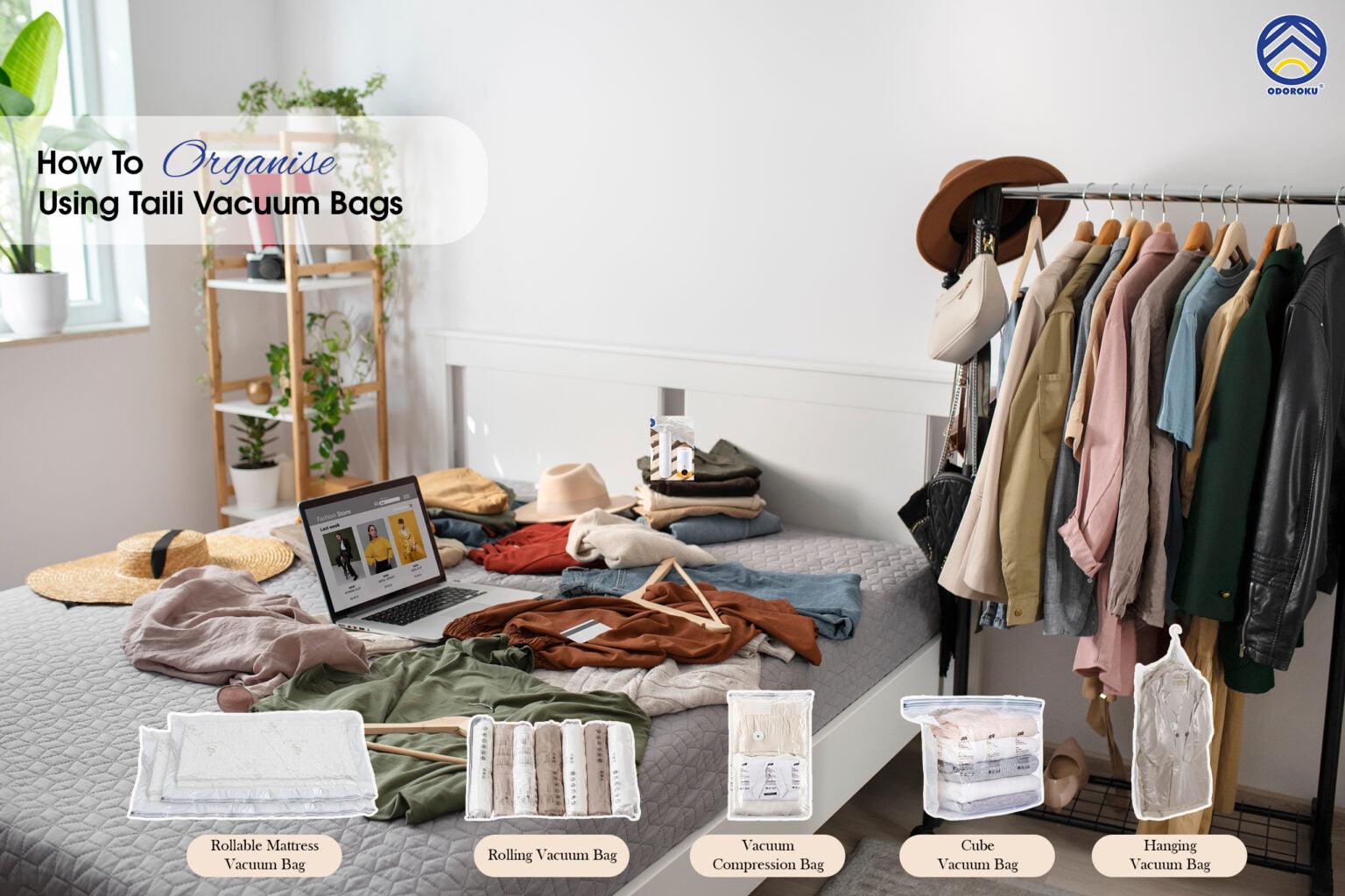How To Organise Using Taili Vacuum Bags – ODOROKU