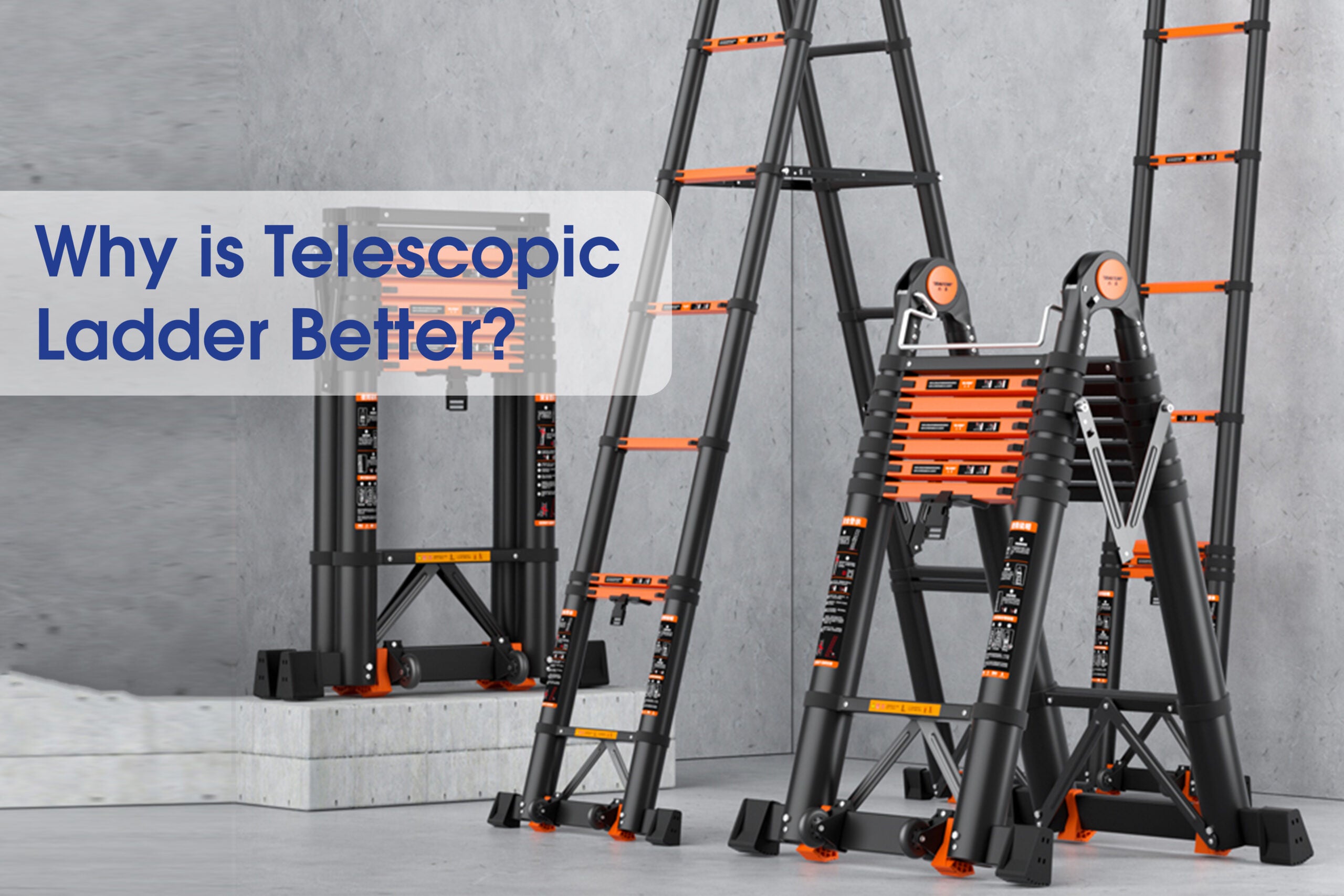 Why is telescopic ladder better than normal ladder? - ODOROKU