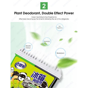 ODOROKU Refrigerator Deodorizer 120g with Natural Ingredients Odor Eliminator for Fridges Freezers Coolers Tea Polypheno - ODOROKU