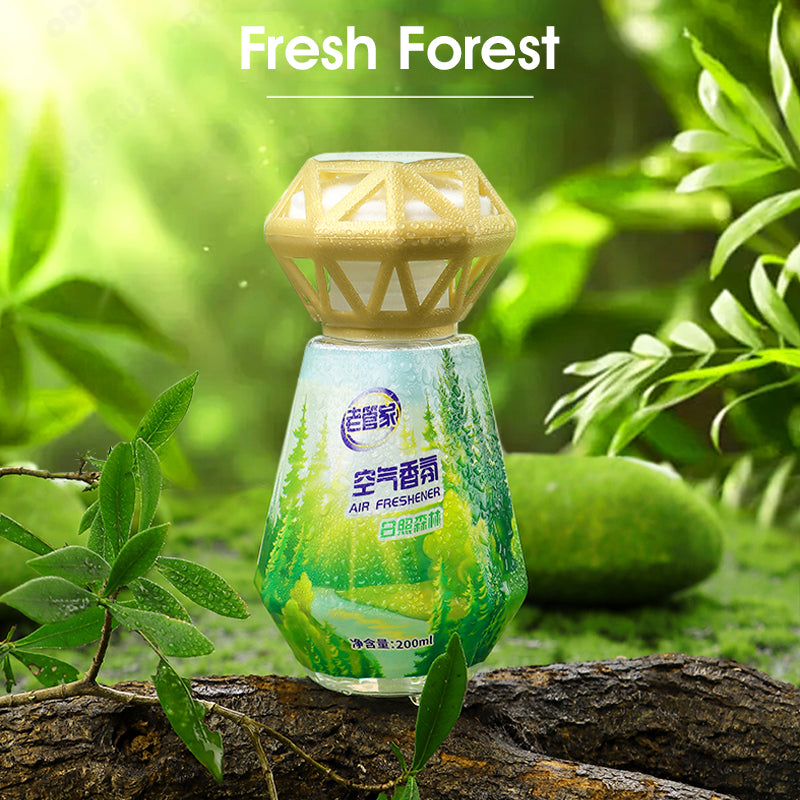 ODOROKU Aromatic & Refreshing Air Refresher Odor Eliminator 200ml Peach Forest Grape Scent Natural Fragrances Long Lasting Diffuser Air Fragrance Freshener for Home and Bathroom - ODOROKU