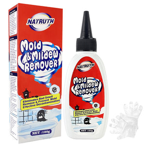 ODOROKU Wall Mold Remover Gel 120g with Free Gloves Mildew Removal Automatically Decompose and Remove Mold, Permeability and Mold Removal Continuous Protection Great for Tiles Grout Sealant Bath Sinks Showers - ODOROKU