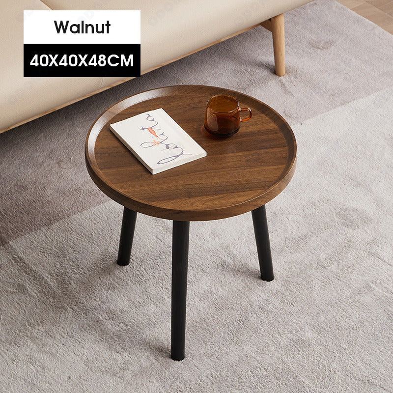 ODOROKU Round Coffee Table and Oval Table Set for Living Room Modern Coffee Table with Open Storage Marble Wood Tabletop & Sturdy Metal Legs Large Circle Coffee Table for Stylish Home - ODOROKU