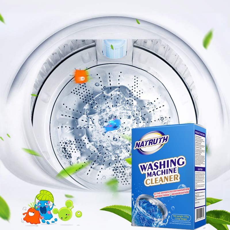 ODOROKU 3Pcs Pack Antibacterial Washing Machine Cleaner Powder Eco Friendly Upgrade Multi Effect Cleaning Deodorizing - ODOROKU