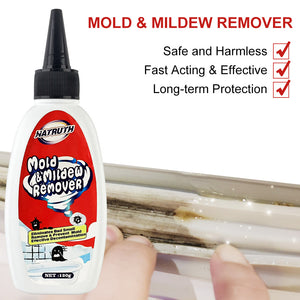 ODOROKU Wall Mold Remover Gel 120g with Free Gloves Mildew Removal Automatically Decompose and Remove Mold, Permeability and Mold Removal Continuous Protection Great for Tiles Grout Sealant Bath Sinks Showers - ODOROKU