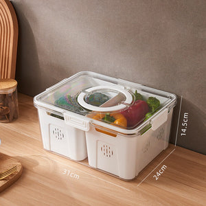 ODOROKU Multi Compartment Food Storage Containers with Lids Airtight Removable Individual Tray BPA-Free Plastic Food Containers for Pantry Organization and Storage - ODOROKU