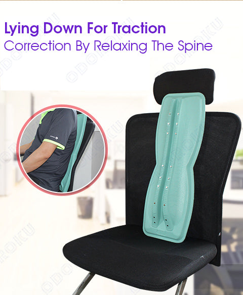 ODOROKU Back Lumbar Stretcher For Lower Back Pain Relief Lumbar Spine Supports Back Stretching Device Suitable for Cervical and Lumbar Back Massager,Back Posture - ODOROKU