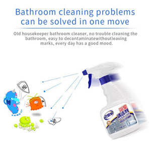 ODOROKU Bathroom Multi Surface Cleaner 500ml Toilet Cleaner Stain Cleaner Suitable for Stainless Steel , Floor Tile , Glass , Sink , Toilet Bowl Cleaner - ODOROKU