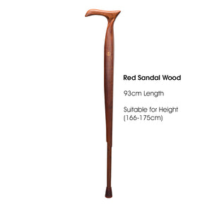 ODOROKU Natural Solid Wood Walking Cane for Seniors Wooden Walking Cane for Men and Women Natural Solid Wood Rubber Tips Heavy Duty with Travel Bag Wooden Walking Stick Ergonomic Canes for Seniors Unisex Walking Canes - ODOROKU