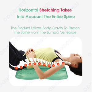 ODOROKU Back Lumbar Stretcher For Lower Back Pain Relief Lumbar Spine Supports Back Stretching Device Suitable for Cervical and Lumbar Back Massager,Back Posture - ODOROKU