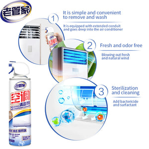 ODOROKU Air Conditioner Cleaner 500ml Sterilization and Air Con Cleaner Fresh and Odor Free Suitable for All Household - ODOROKU