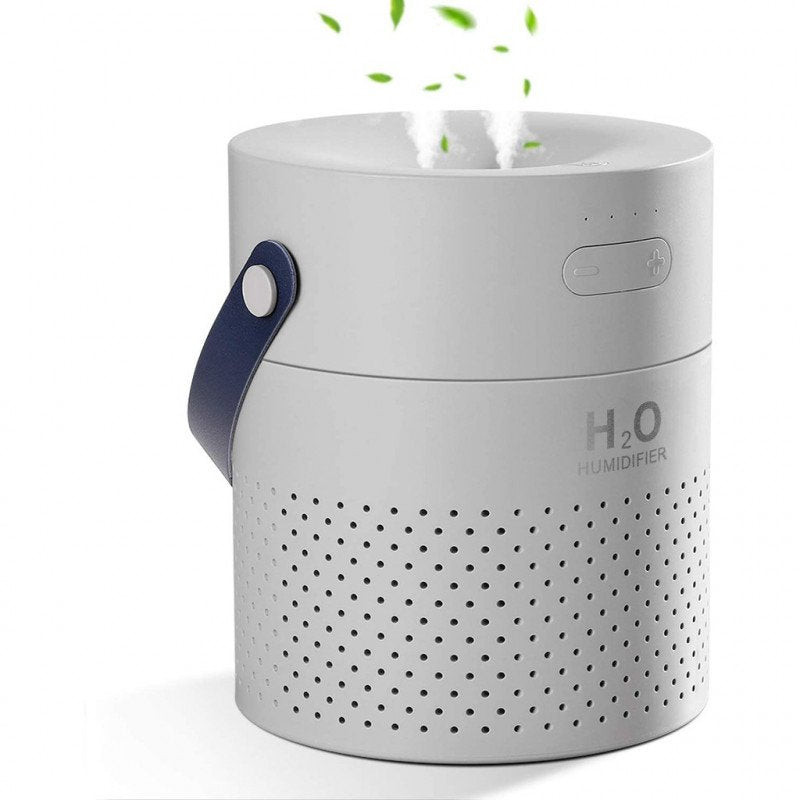 ODOROKU 1.1L Humidifier with 4000Mah Powerbank Battery Operated USB and USBC Charging LED Light Function - ODOROKU