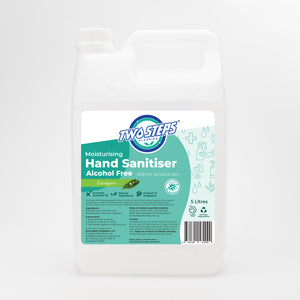 ODOROKU x Two Steps Cleaning Hand Sanitizer Alcohol Free 500ml / 5 Litre - Eucalyptus Kills 99% Bacteria Moisturizing Safe for Sensitive Hands - ODOROKU